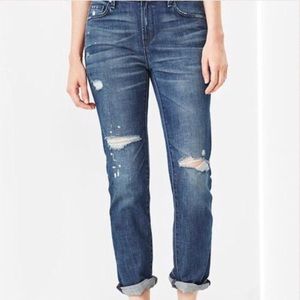Gap 1969 Real Straight Distressed Jeans Sz 27R